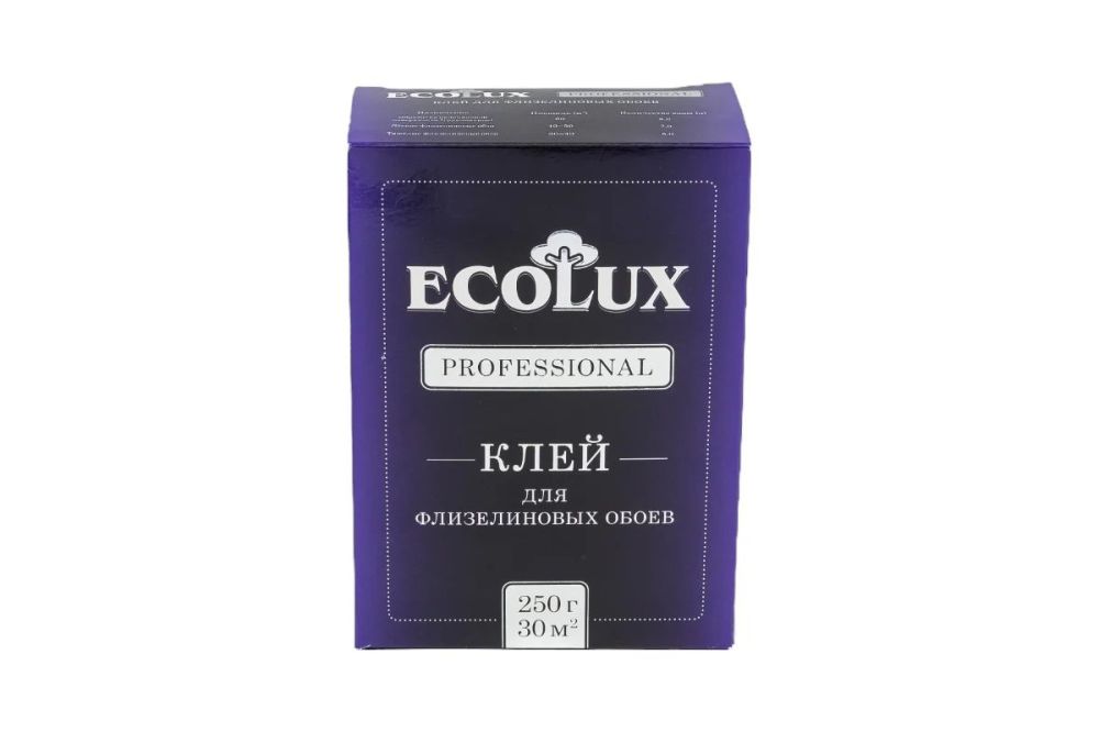 Клей обойный ECOLUX Флизелин 250 г